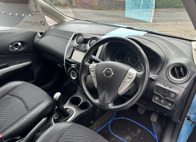 
								2016 NISSAN NOTE TEKNADIG-S 5 DOOR HATCH IN BLUE full									