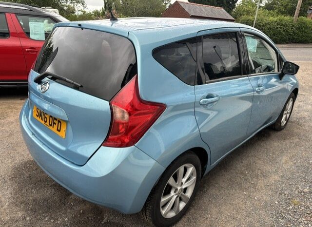 
								2016 NISSAN NOTE TEKNADIG-S 5 DOOR HATCH IN BLUE full									