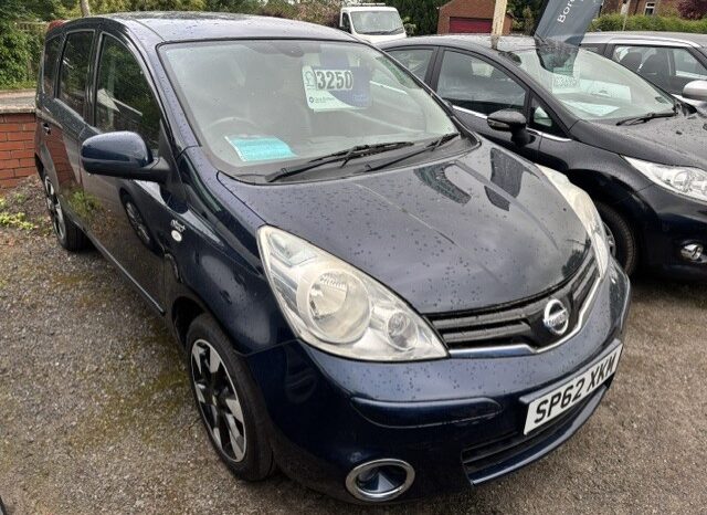 
								2012 NISSAN NOTE N-TEC 5 DOOR HATCH full									