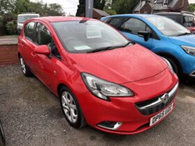2015 VAUXHALL CORSA  ECOFLEX 5 DOOR HATCH IN RED £35 ROAD TAX.