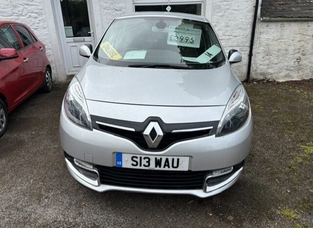 
								2014 RENAULT SCENIC DCI 5 DOOR HATCH IN SILVER £20 ROAD TAX full									