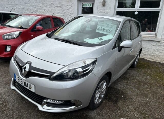 
								2014 RENAULT SCENIC DCI 5 DOOR HATCH IN SILVER £20 ROAD TAX full									