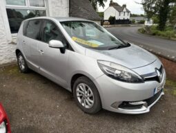 2014 RENAULT SCENIC DCI 5 DOOR HATCH IN SILVER £20 ROAD TAX