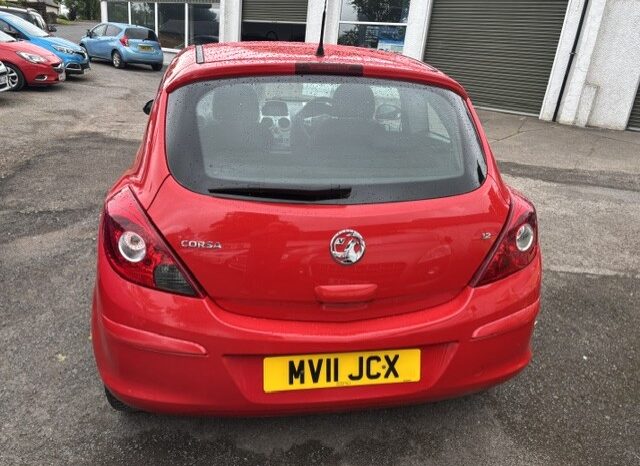 
								2011 VAUXHALL CORSA VVT 3 DOOR HATCH IN RED. full									