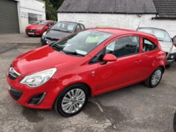 2011 VAUXHALL CORSA VVT 3 DOOR HATCH IN RED.
