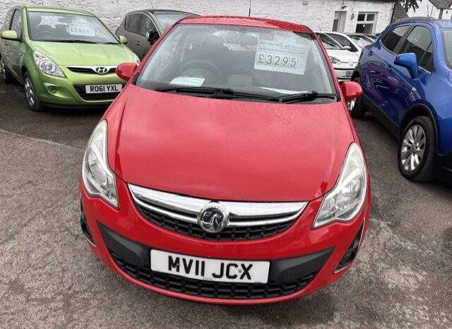
								2011 VAUXHALL CORSA VVT 3 DOOR HATCH IN RED. full									