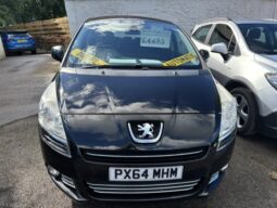 2014 PEUGEOT 5008 2.0 HDI 7 SEATS AUTOMATIC HATCH IN BLACK.