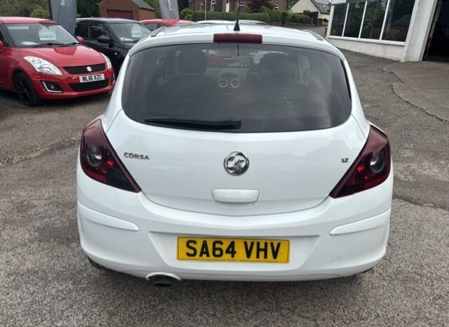 
								2014 VAUXHALL CORSA SXI VVT 1.2 PETROL 3 DOOR HATCH IN WHITE. full									