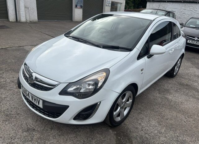 
								2014 VAUXHALL CORSA SXI VVT 1.2 PETROL 3 DOOR HATCH IN WHITE. full									