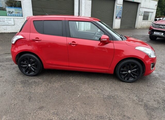 
								2016 SUZUKI SWIFT 1.2 SZ4 4 DOOR HATCH IN RED ROAD TAX £35 full									