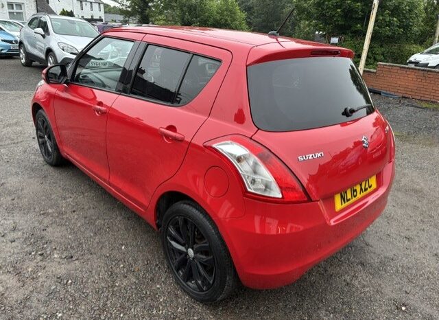 
								2016 SUZUKI SWIFT 1.2 SZ4 4 DOOR HATCH IN RED ROAD TAX £35 full									