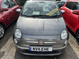 2011 FIAT 500 LOUNGE MULTIJET CONVERTIBLE DIESEL ROAD TAX £20