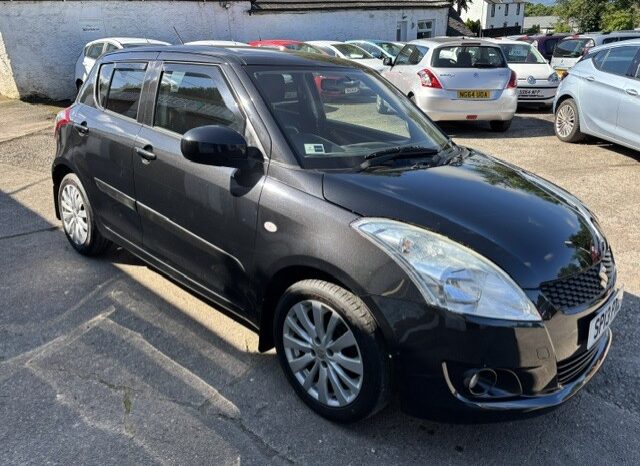 
								2013 SUZUKI SWIFT  SZ4 1.2 PETROL 5 DOOR HATCH IN BLACK ROAD TAX £35 full									