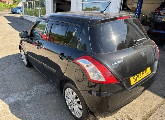 
								2013 SUZUKI SWIFT  SZ4 1.2 PETROL 5 DOOR HATCH IN BLACK ROAD TAX £35 full									