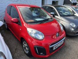 2013 CITROEN C1 VTR+ 1.0 PETROL 3 DOOR HATCH IN RED ROAD TAX £20