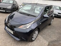 2016 TOYOTA AYGO 1.0 PETROL 5 DOOR HATCH IN BLUE ROAD TAX £20
