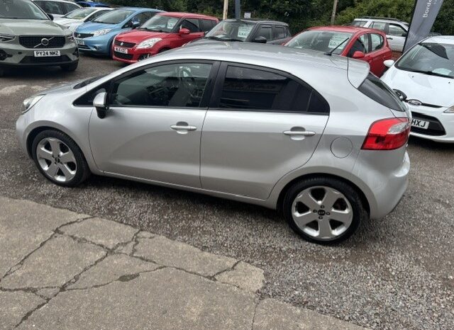 
								2013 KIA RIO 3 ECODYNAMICS CRDI 5 DOOR HATCH IN SILVER ROAD TAX £20 full									
