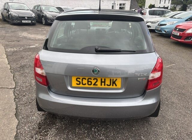 
								2013 FABIA SE 12V 1.2 PETROL 5 DOOR HATCH IN BLUE. full									