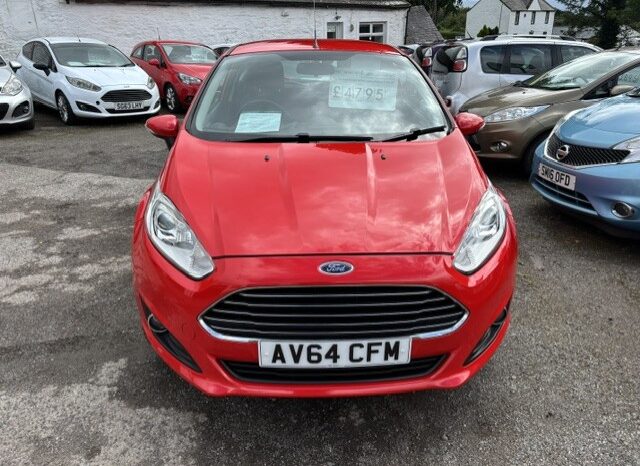 
								2014 FORD FIESTA ZETEC 3 DOOR HATCH IN RED ROAD TAX £35 full									