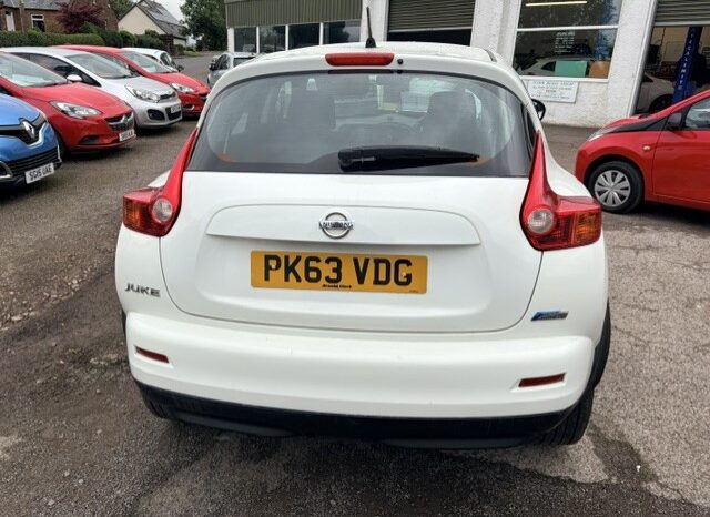 
								2013 NISSAN JUKE VISIA DCI 5 DOOR HATCH IN WHITE. full									