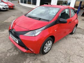 2017 TOYOTA AYGO X VVT-I 5 DOOR IN RED.