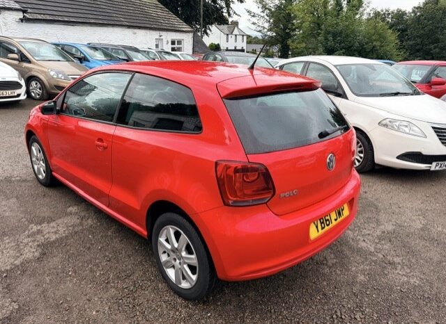 
								2012 VOLKSWAGEN POLO MATCH 60 3 DOOR HATCH IN RED. full									