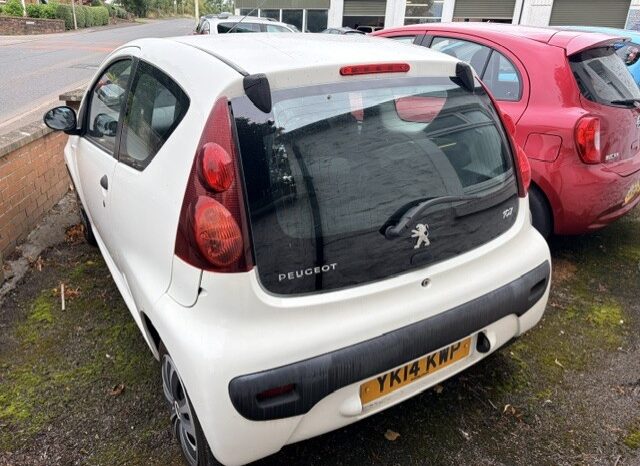 
								2014 PEUGEOT 107 3 DOOR IN WHITE full									
