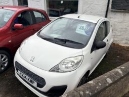 2014 PEUGEOT 107 3 DOOR IN WHITE