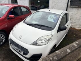 2014 PEUGEOT 107 3 DOOR IN WHITE